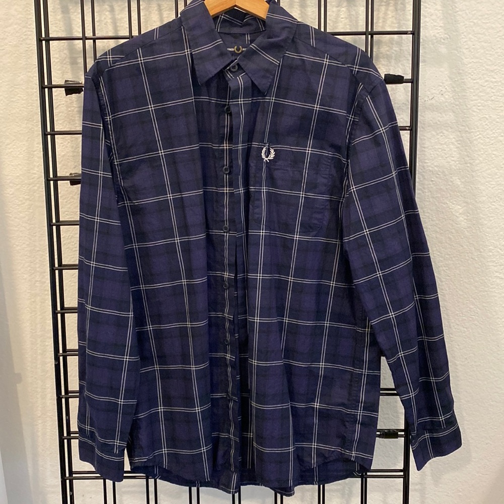 Fred Perry Button Up Long Sleeve. Brand new